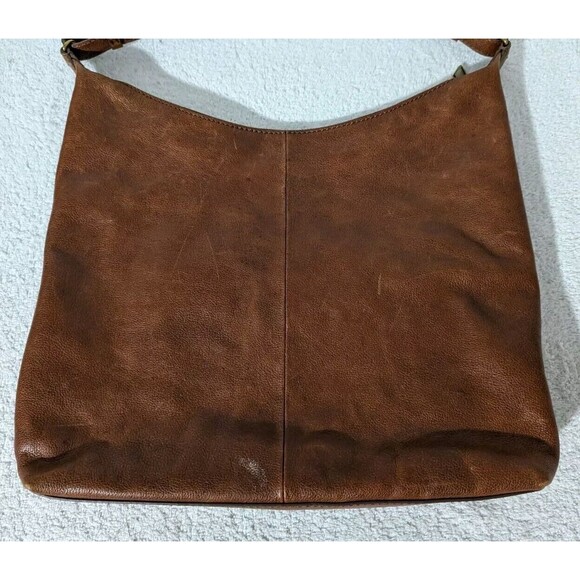 Fossil Purse Bag Cleo Cabernet Brown Soft Leather Shoulder Handbag - Picture 11 of 16